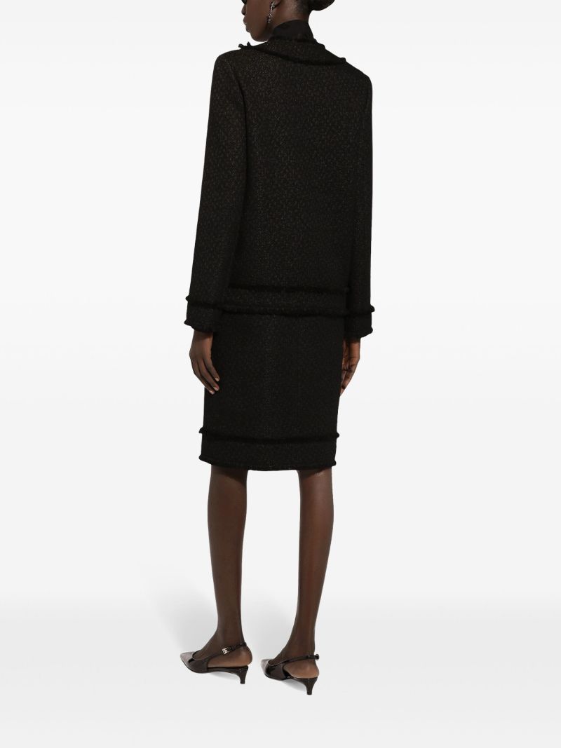 Dg-jacquard Silk Shirt