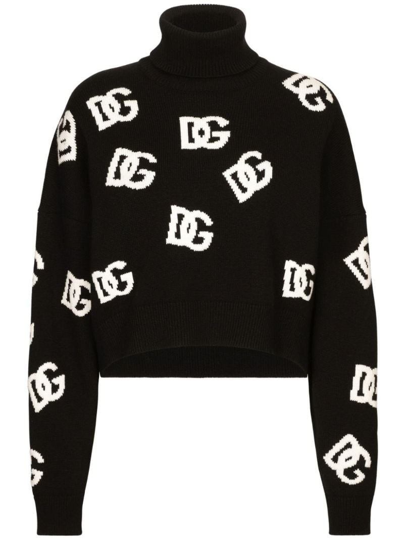 Dg-intarsia Wool Sweater