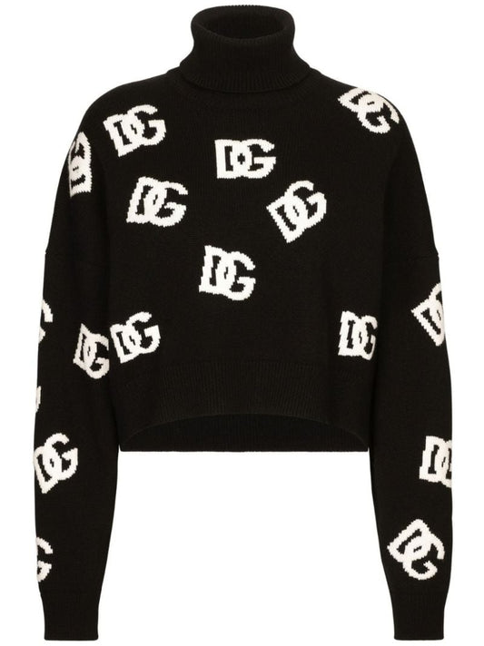 Dg-intarsia Wool Sweater