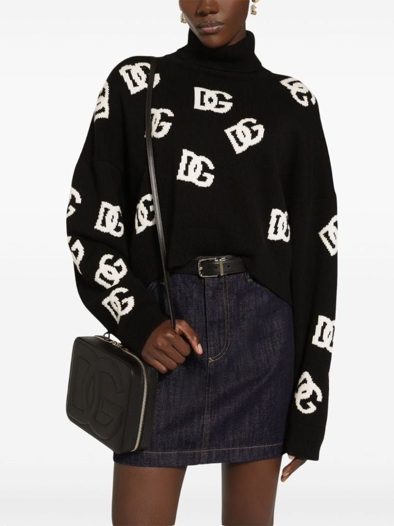 Dg-intarsia Wool Sweater