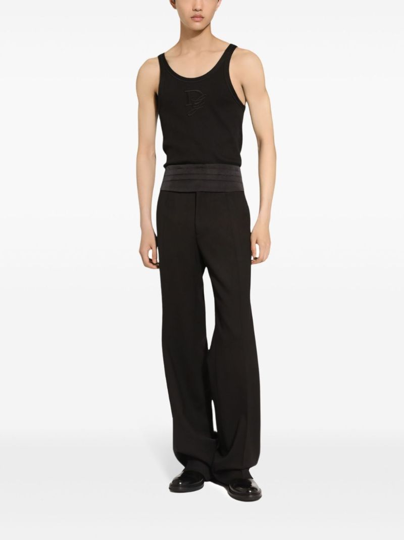 Logo-embroidered Tank Top