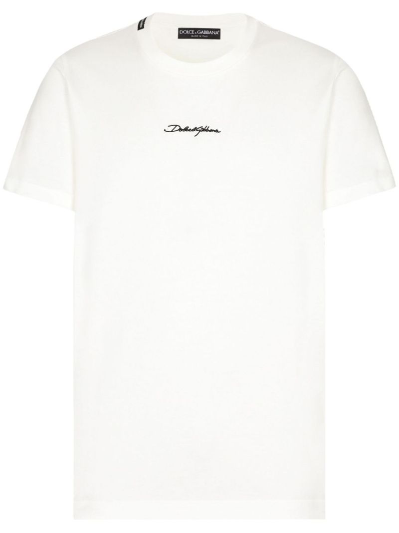 Logo-embroidered Cotton T-shirt