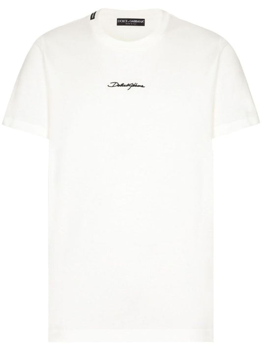 Logo-embroidered Cotton T-shirt