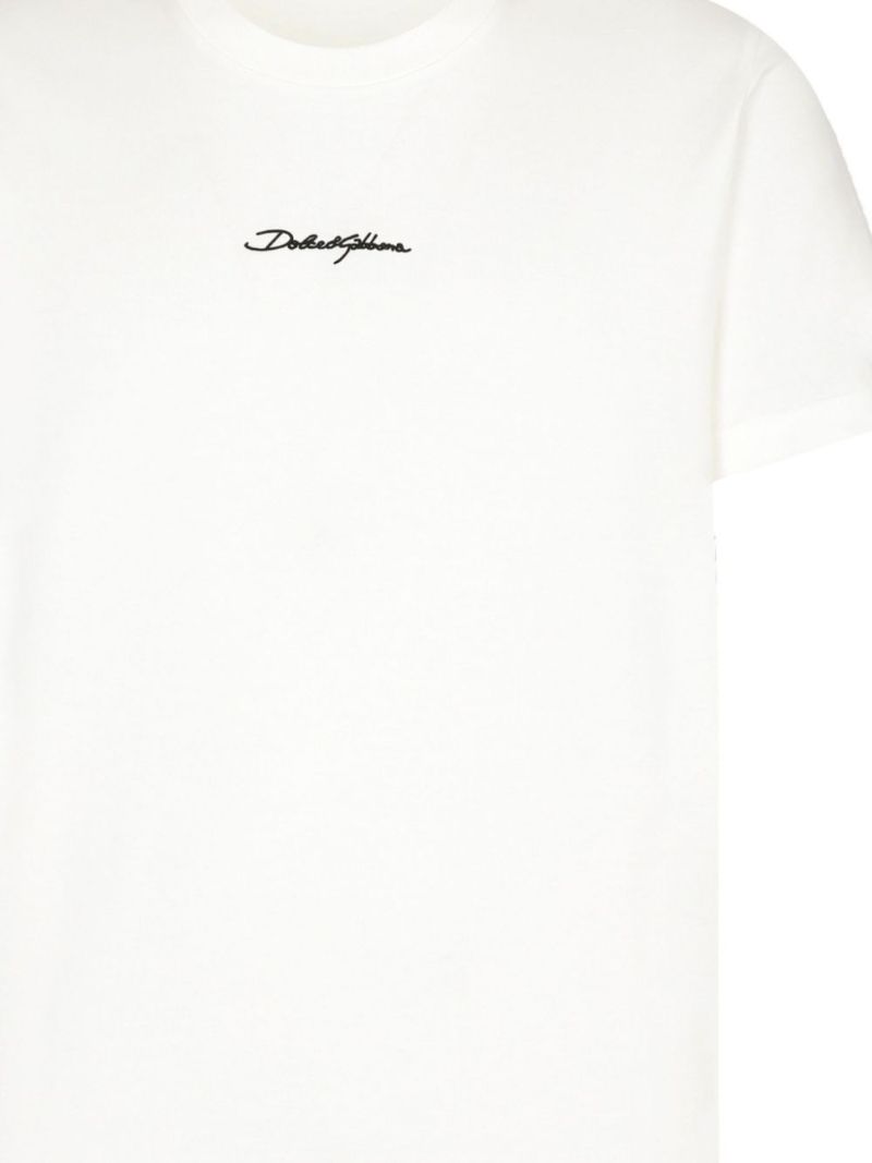 Logo-embroidered Cotton T-shirt