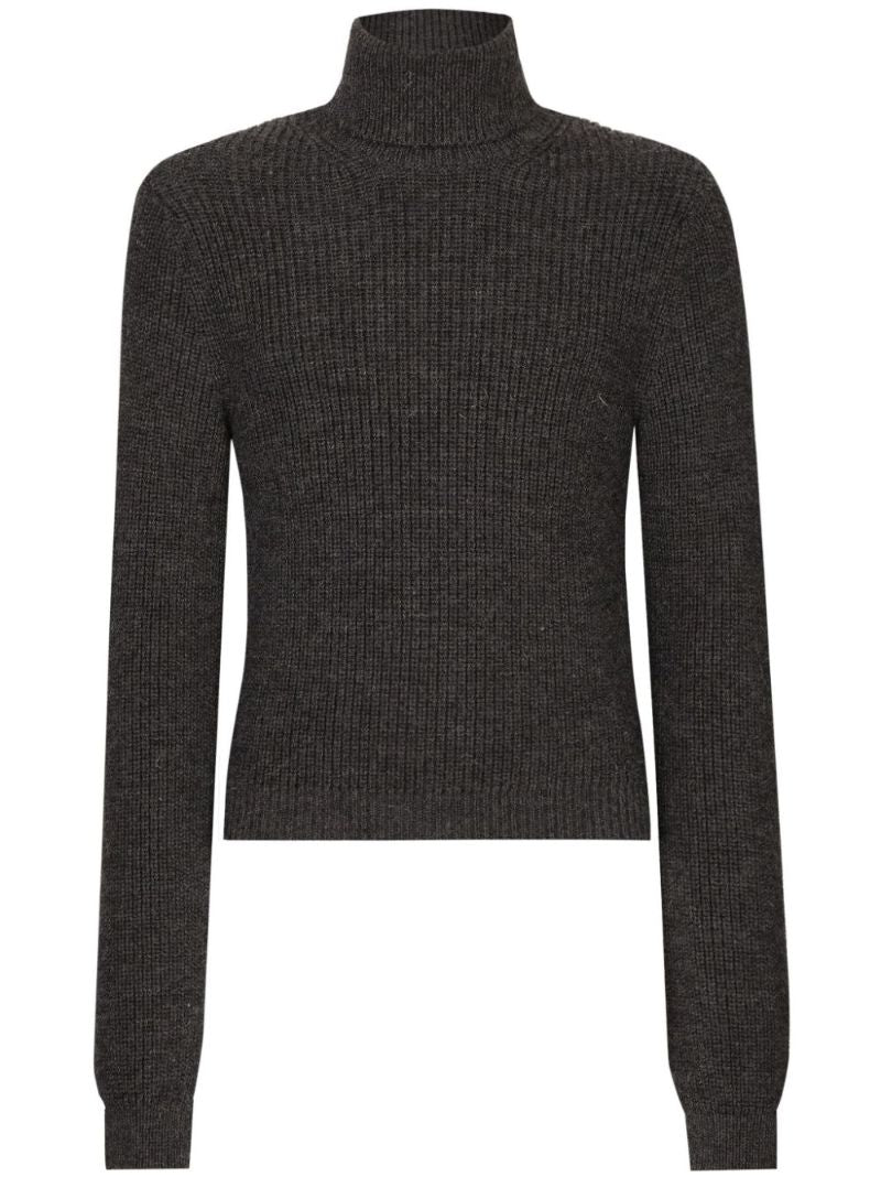 Ribbed-knit Sweater