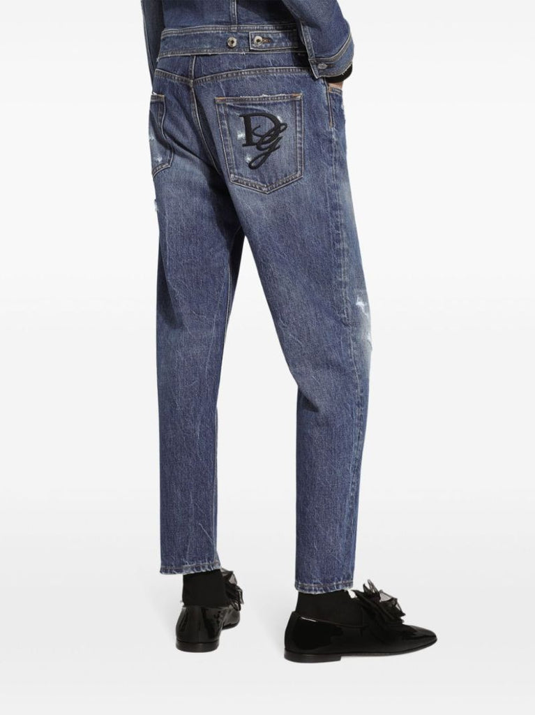 Ripped Slim Jeans