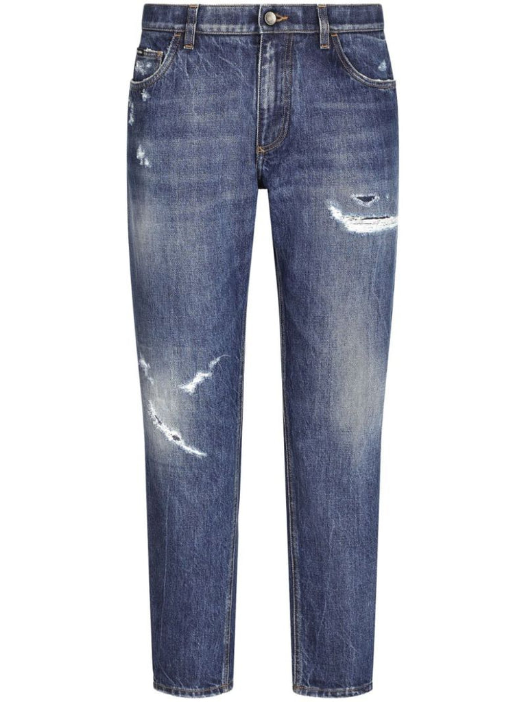 Ripped Slim Jeans