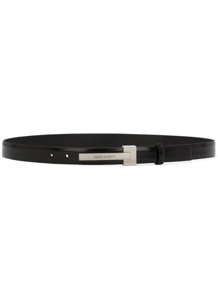 Black Leather Belt