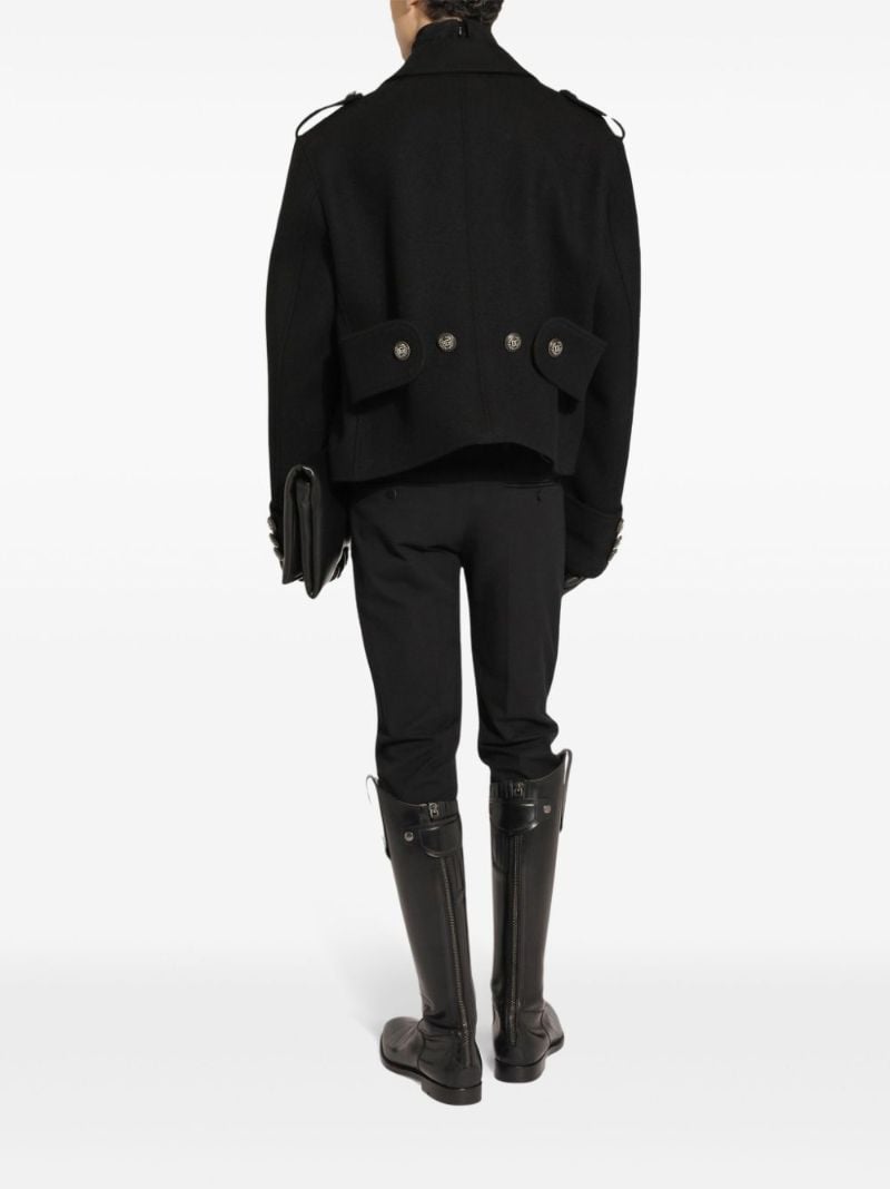 Double-breasted Peacoat
