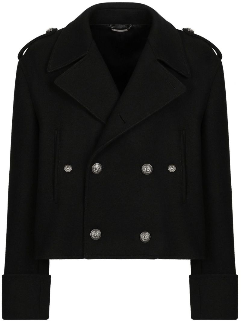 Double-breasted Peacoat