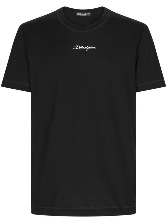 Logo-embroidered Cotton T-shirt