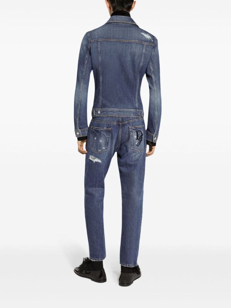Buttoned Denim Jacket