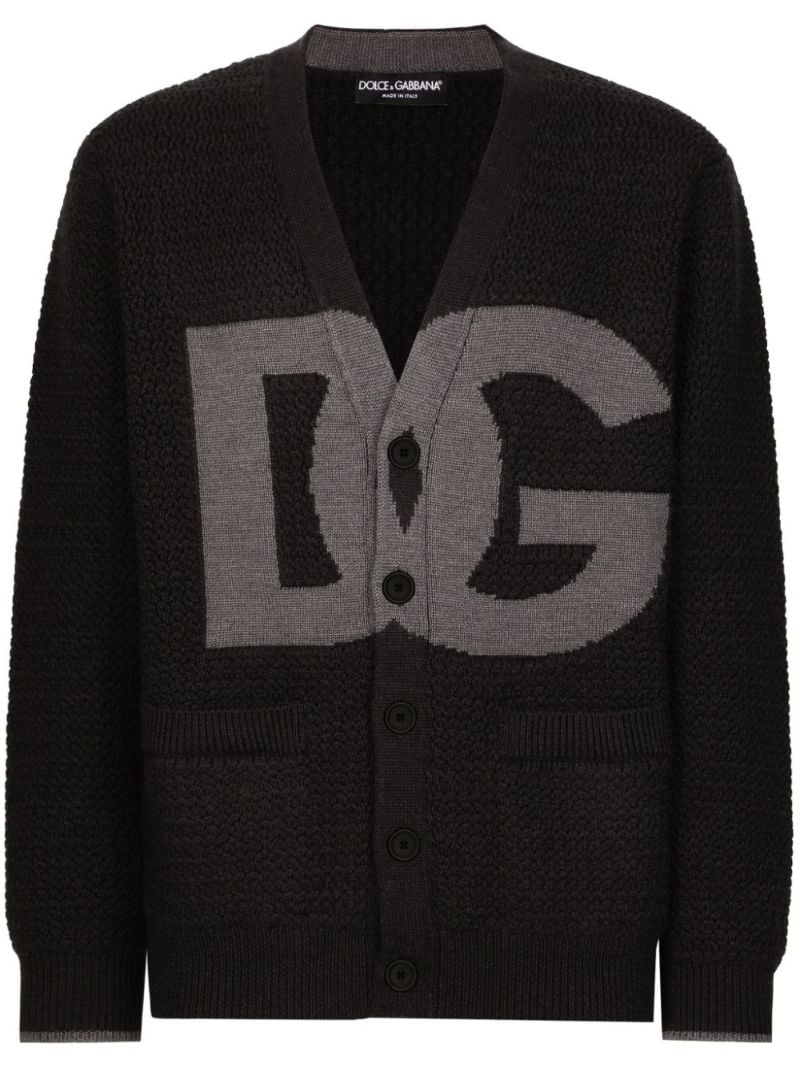 Hand-knit Wool Cardigan