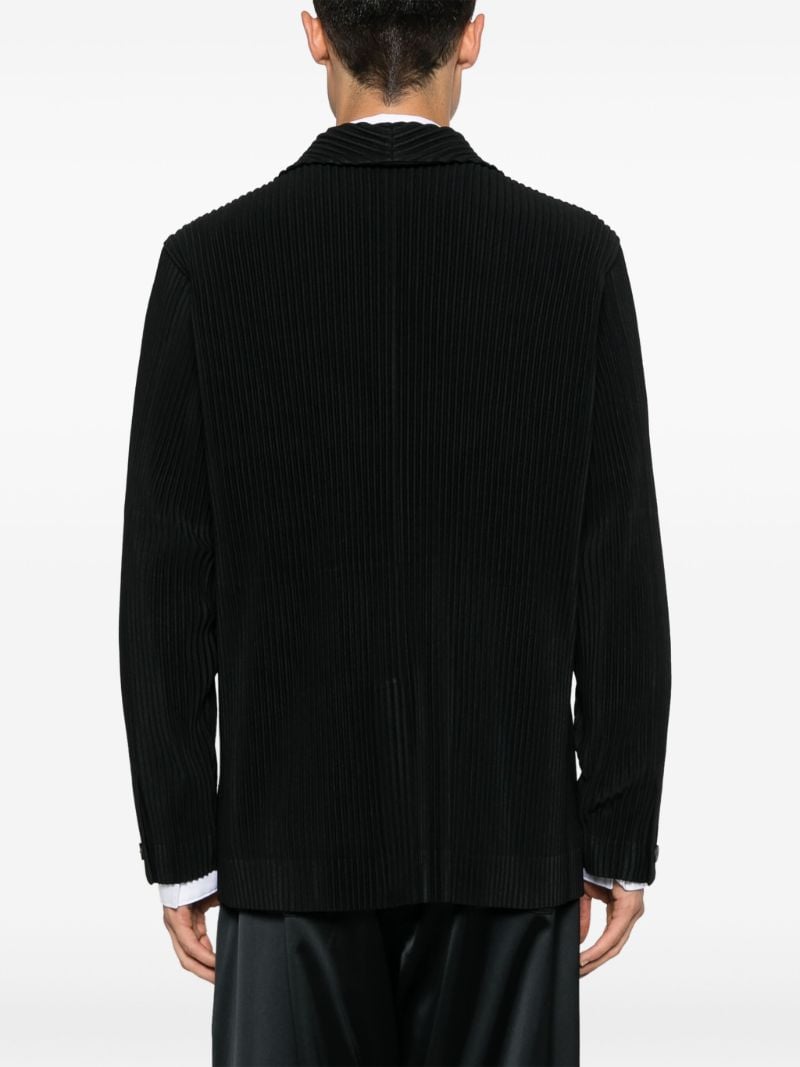 PlissÃ_x0083_Â© Notched Blazer