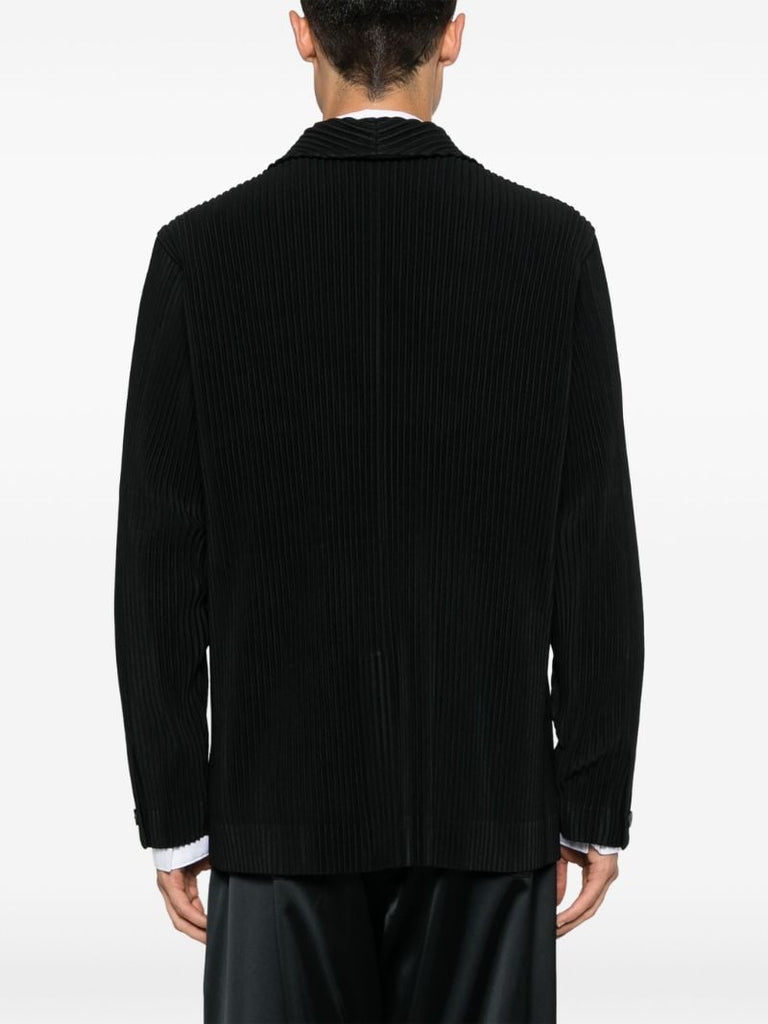 PlissÃ_x0083_Â© Notched Blazer