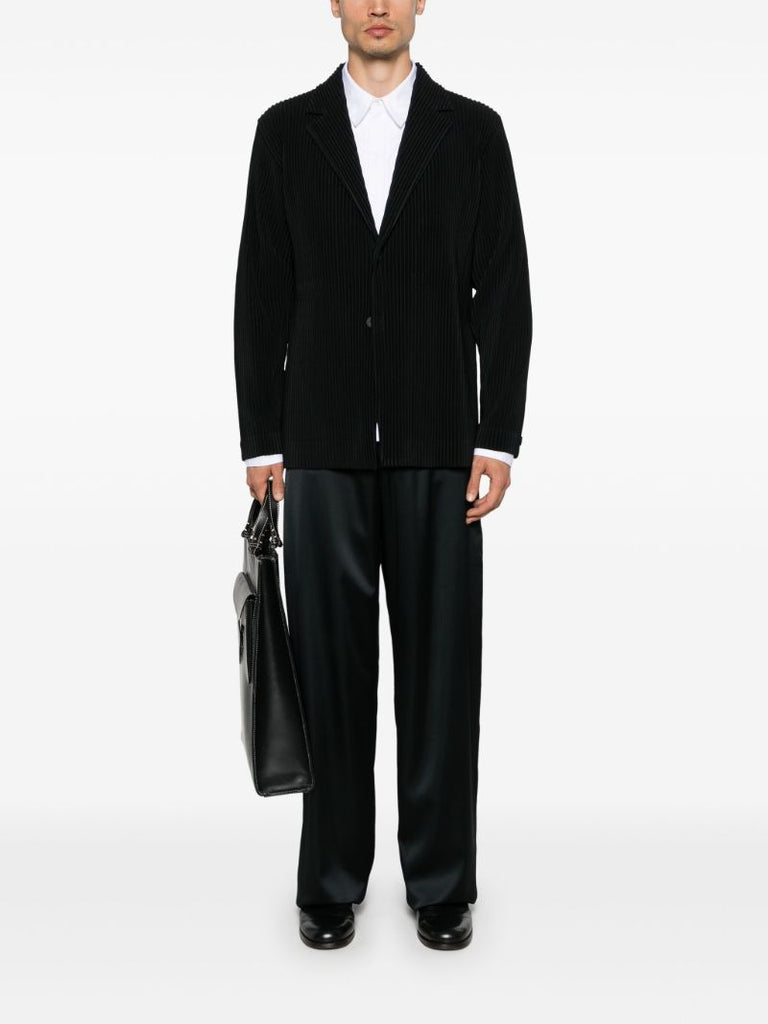 PlissÃ_x0083_Â© Notched Blazer