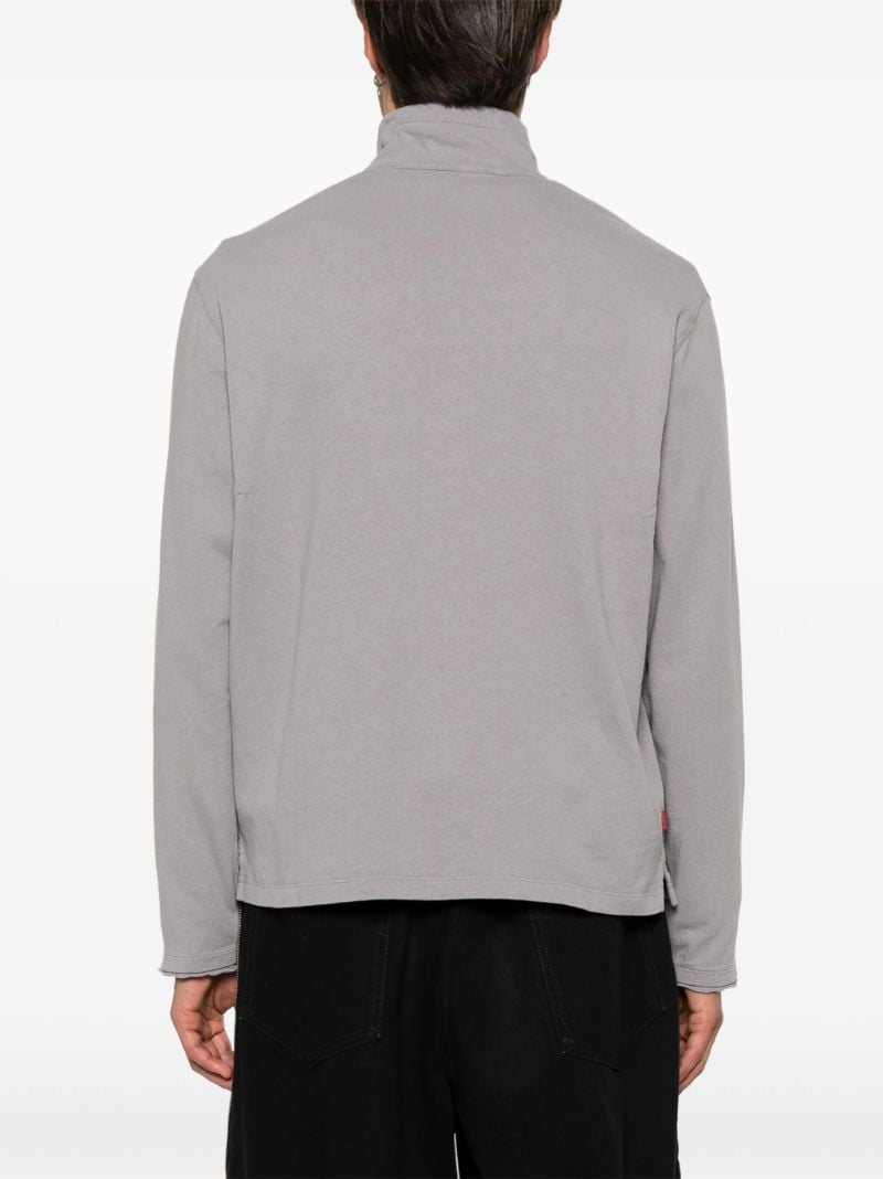 Funnel-neck Sweatshirt