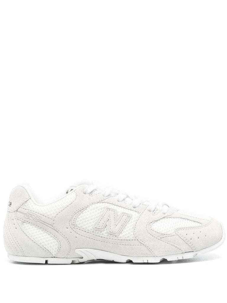 X New Balance White 530 Sl Panelled Sneakers