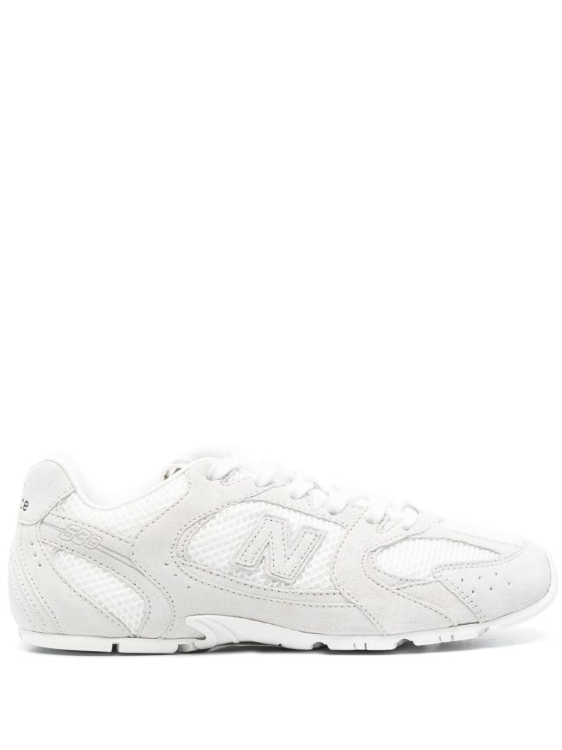 X New Balance White 530 Sl Panelled Sneakers