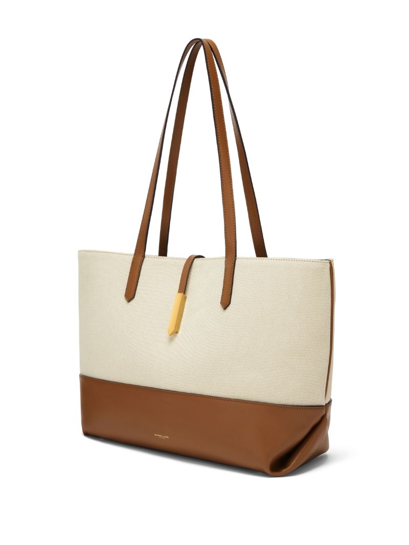 Neutral Tokyo Canvas Tote Bag