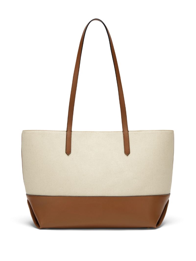 Neutral Tokyo Canvas Tote Bag