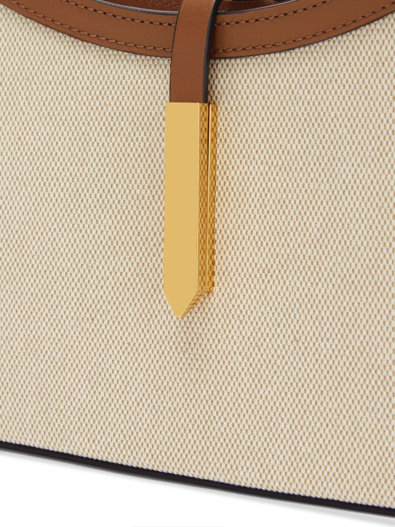 Neutral Tokyo Canvas Shoulder Bag