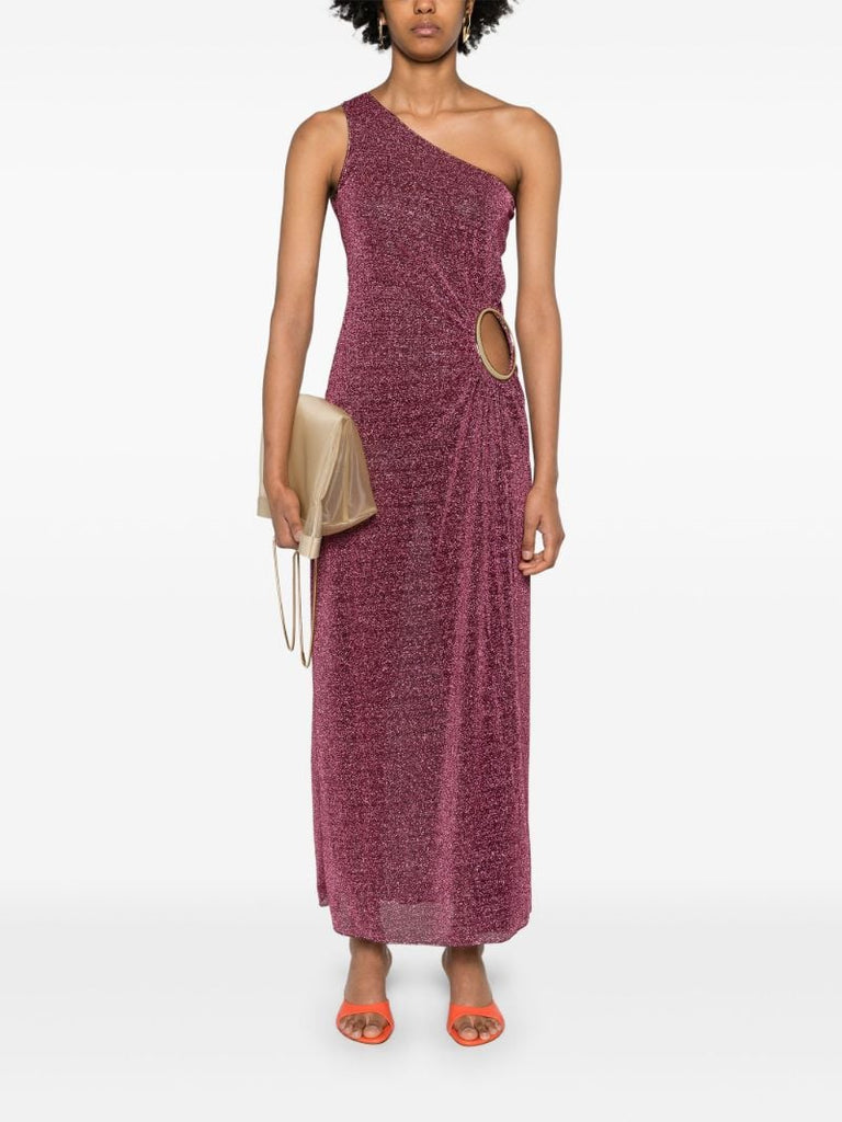 Purple LumiÃ_x0083_Â¨re One Shoulder Dress