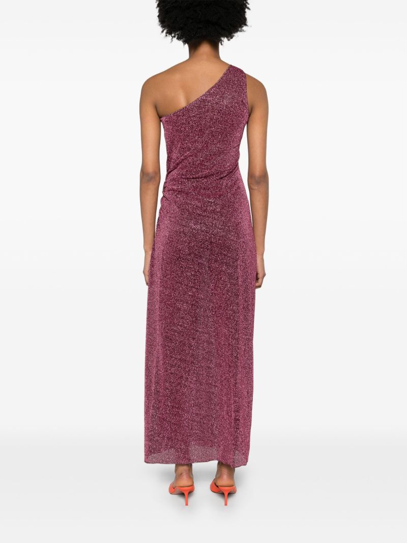 Purple LumiÃ_x0083_Â¨re One Shoulder Dress