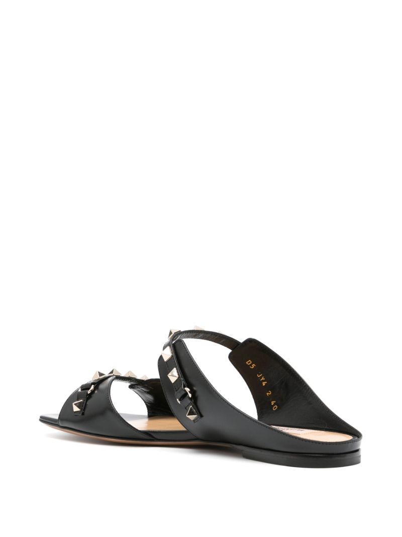 Rockstud Leather Sandals
