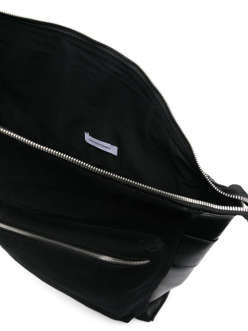 Large Bead-embellished Shoulder Bag