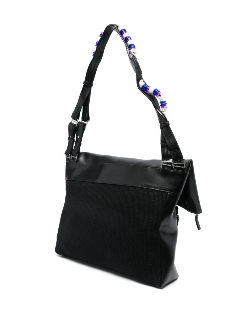 Large Bead-embellished Shoulder Bag