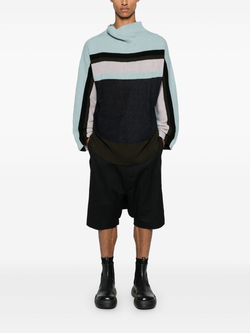 Striped Ribbed Sweater