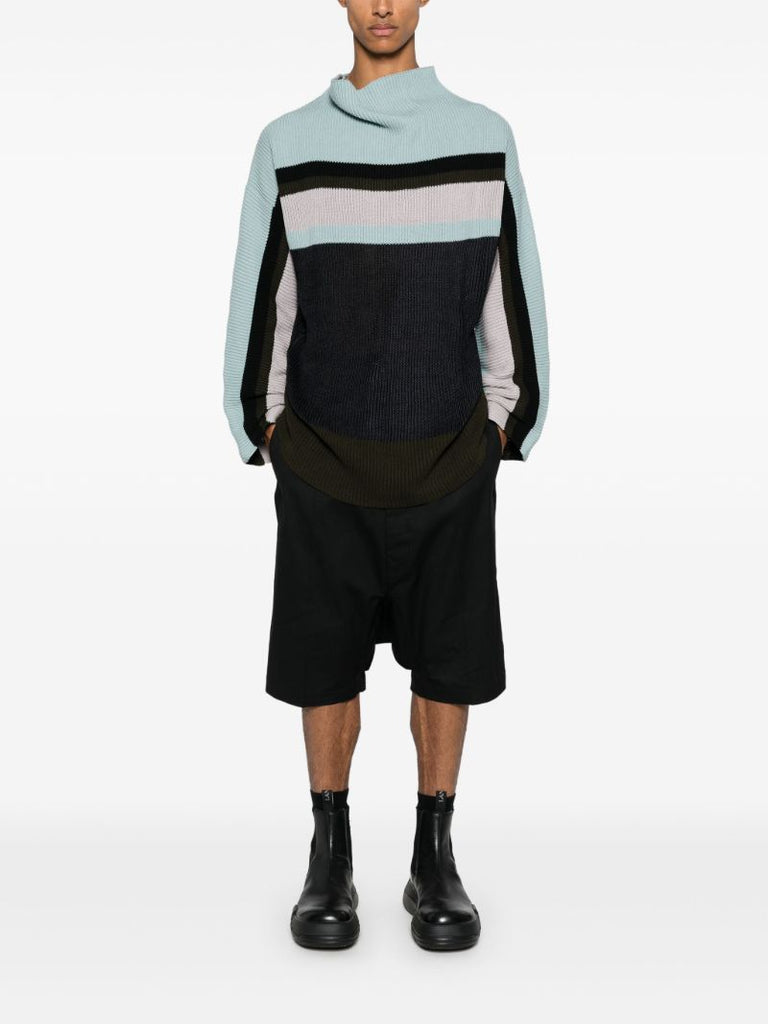 Striped Ribbed Sweater