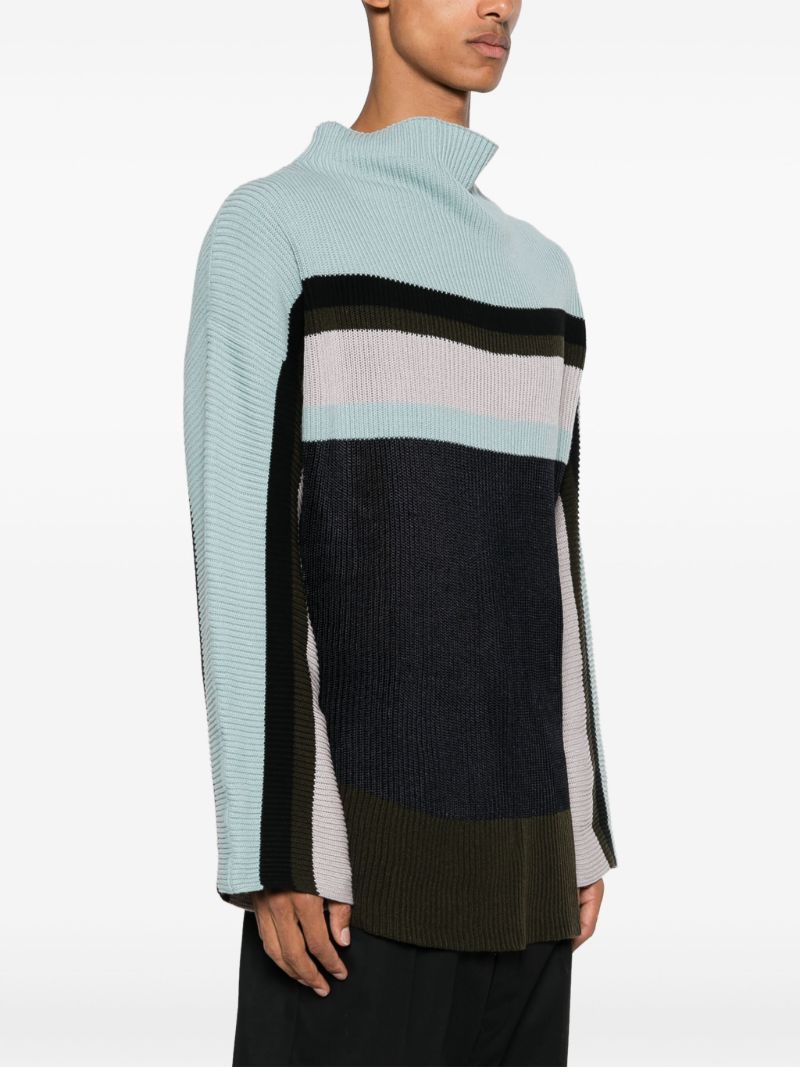 Striped Ribbed Sweater