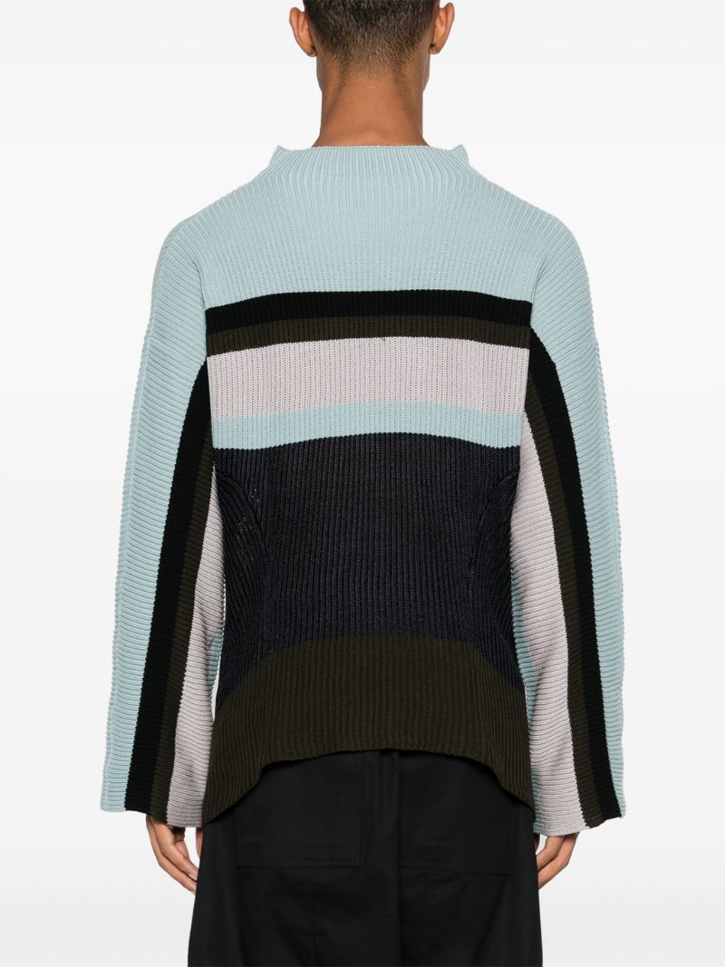 Striped Ribbed Sweater