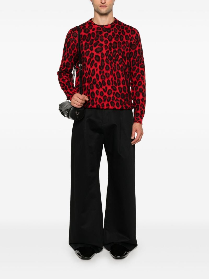 Leopard Print Sweater