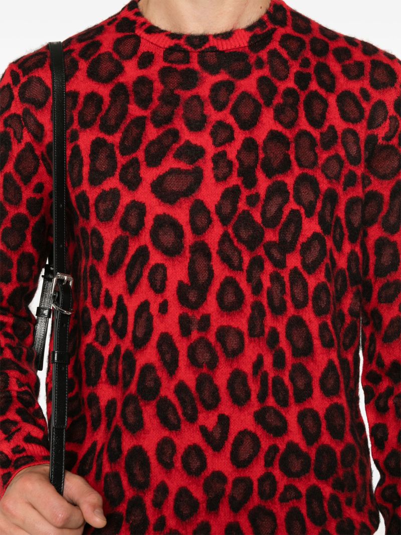 Leopard Print Sweater