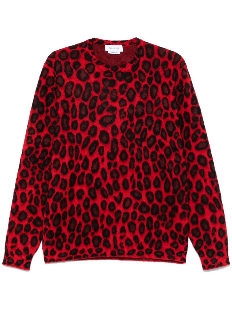 Leopard Print Sweater
