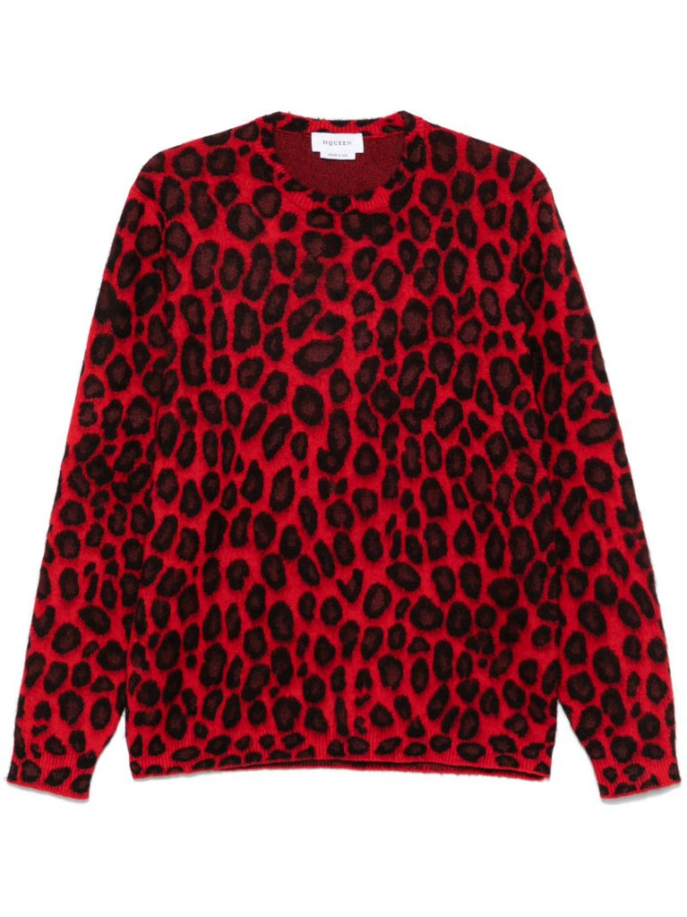 Leopard Print Sweater