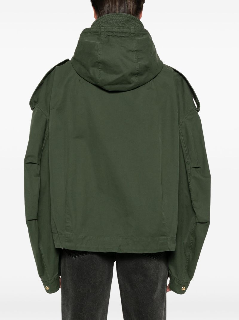 Cotton Hooded Jacket