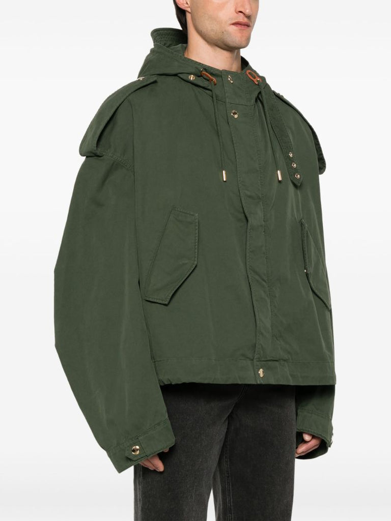 Cotton Hooded Jacket
