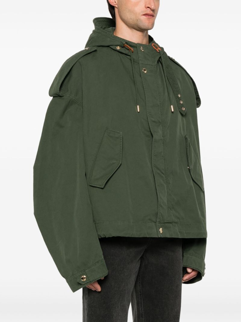 Cotton Hooded Jacket