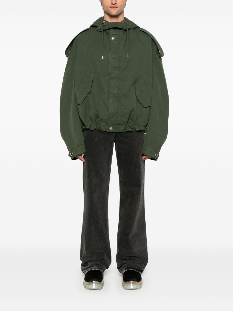 Cotton Hooded Jacket