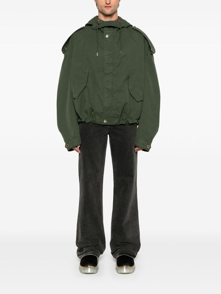 Cotton Hooded Jacket