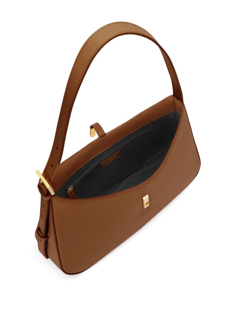 Brown Tokyo Canvas Shoulder Bag
