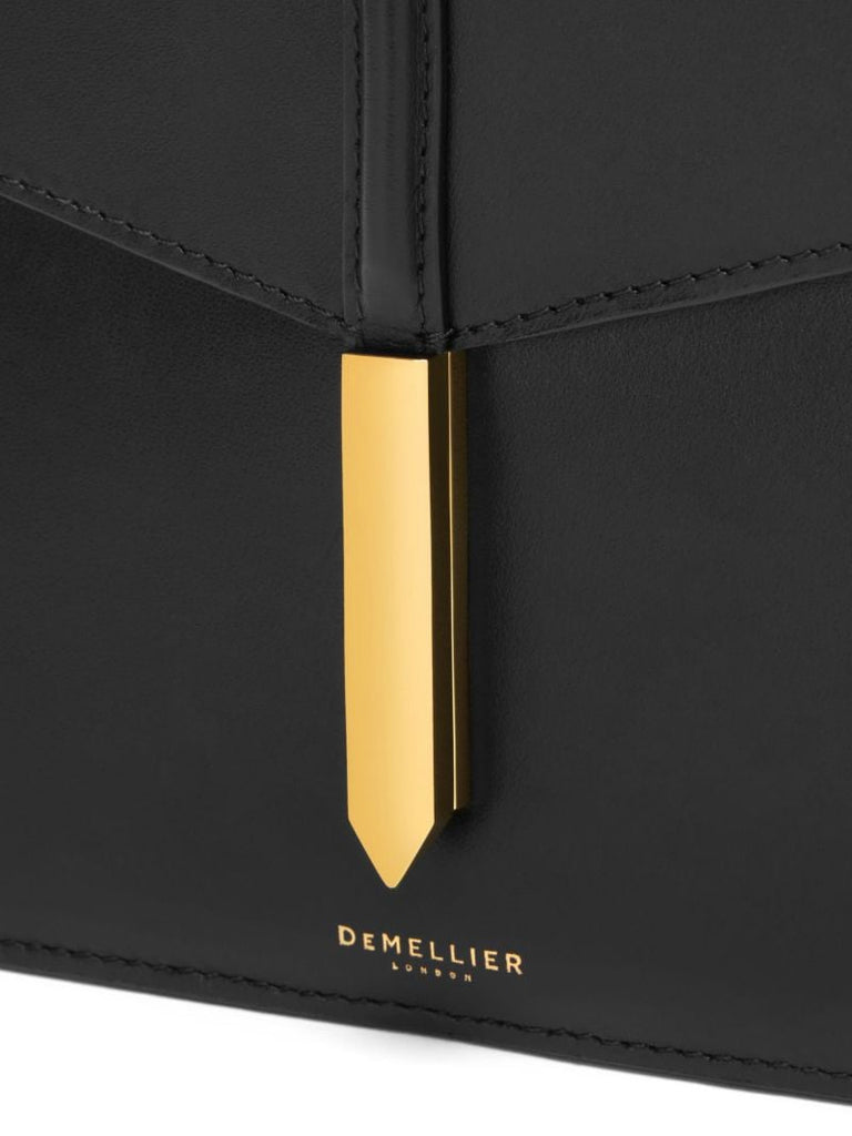 Black Tokyo Leather Clutch Bag