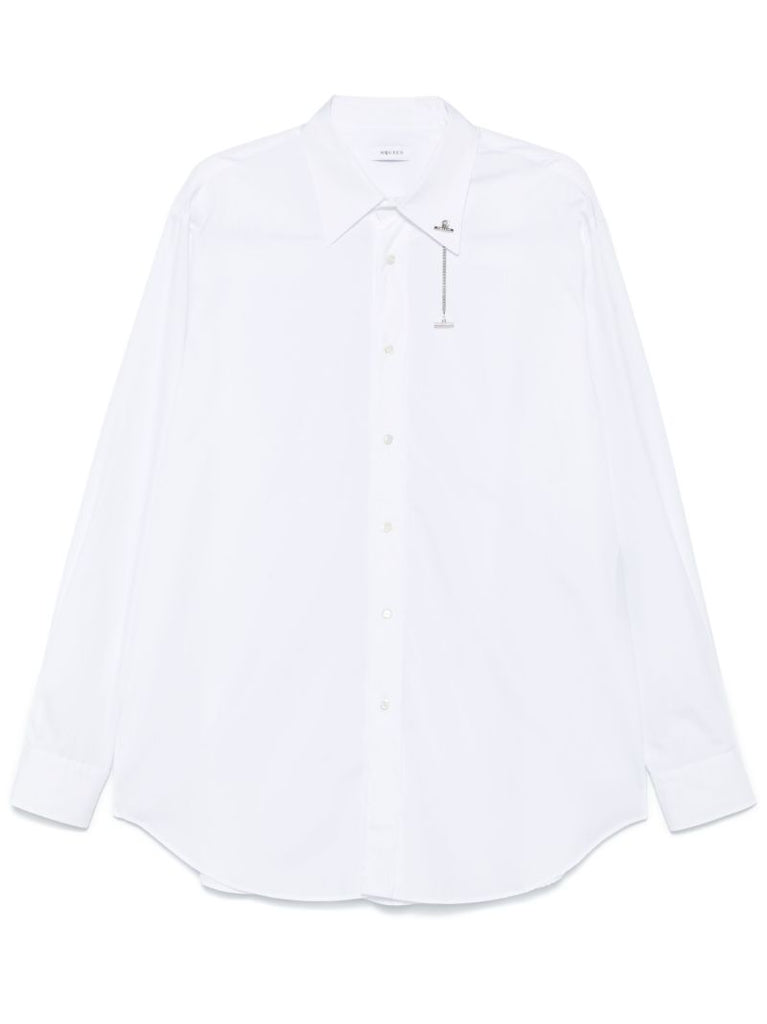 Cross-bar Chain Shirt