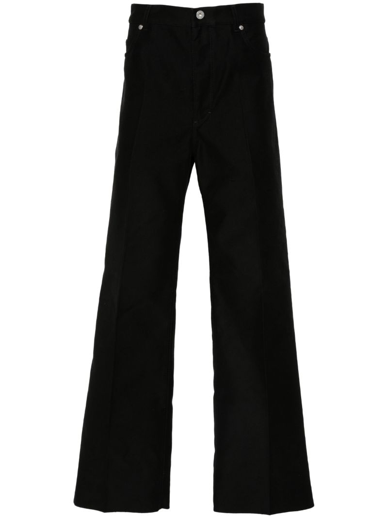 Black Wide-leg Trousers