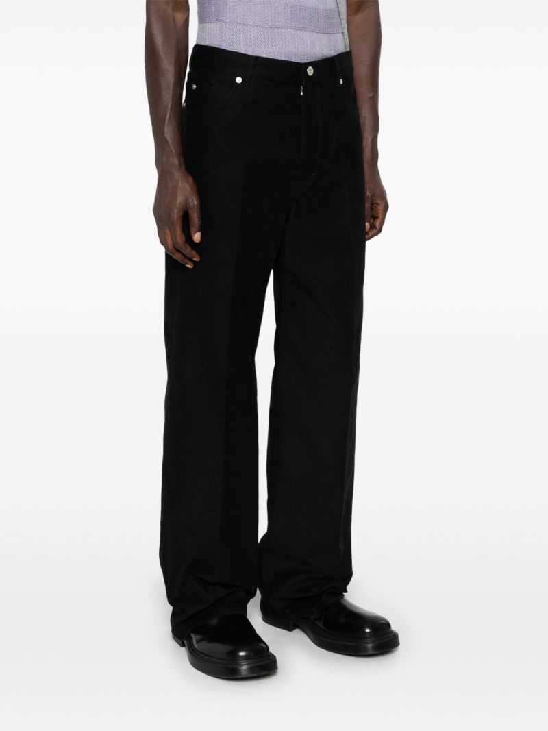 Black Wide-leg Trousers