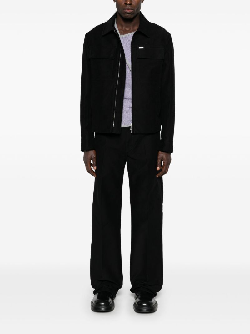Black Wide-leg Trousers